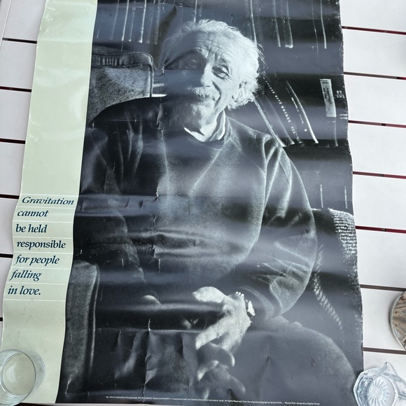 Albert Einstein vintage poster - Picture 5 of 8